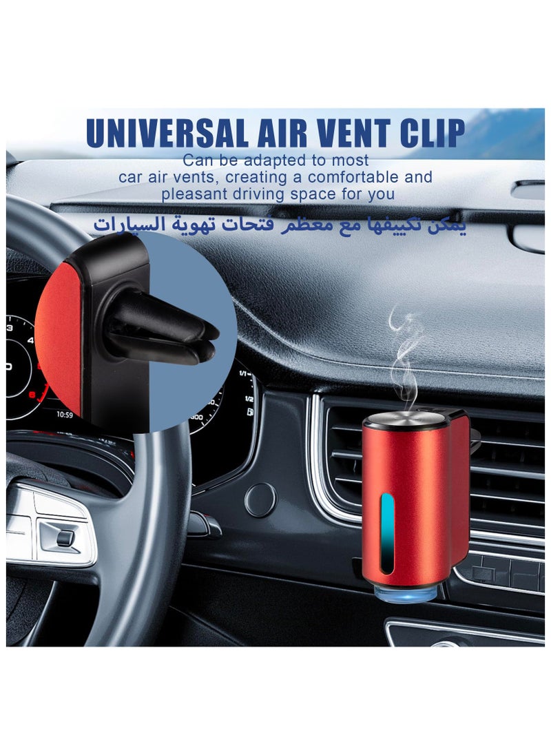LKTOCAFT - Intelligent  Car Air Freshener Diffuser, Three Adjustable Modes Smart Car Air Freshener, Car Aroma Diffuser with 3pcs Essential Oil Bottles (Empty Bottle) - Image 1