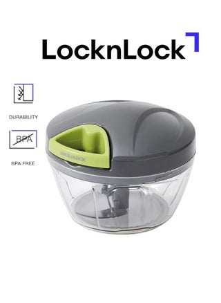 Lock & Lock 3 Blades Quick Chopper, Non-Electrical, 400ml, BPA-Free, Easy Pull Tab Mechanism - pzsku/ZD08DFE4FDCE2F32D16B6Z/45/1748255995/bc6abf25-2ffa-4986-84f9-5c25b1fc0985