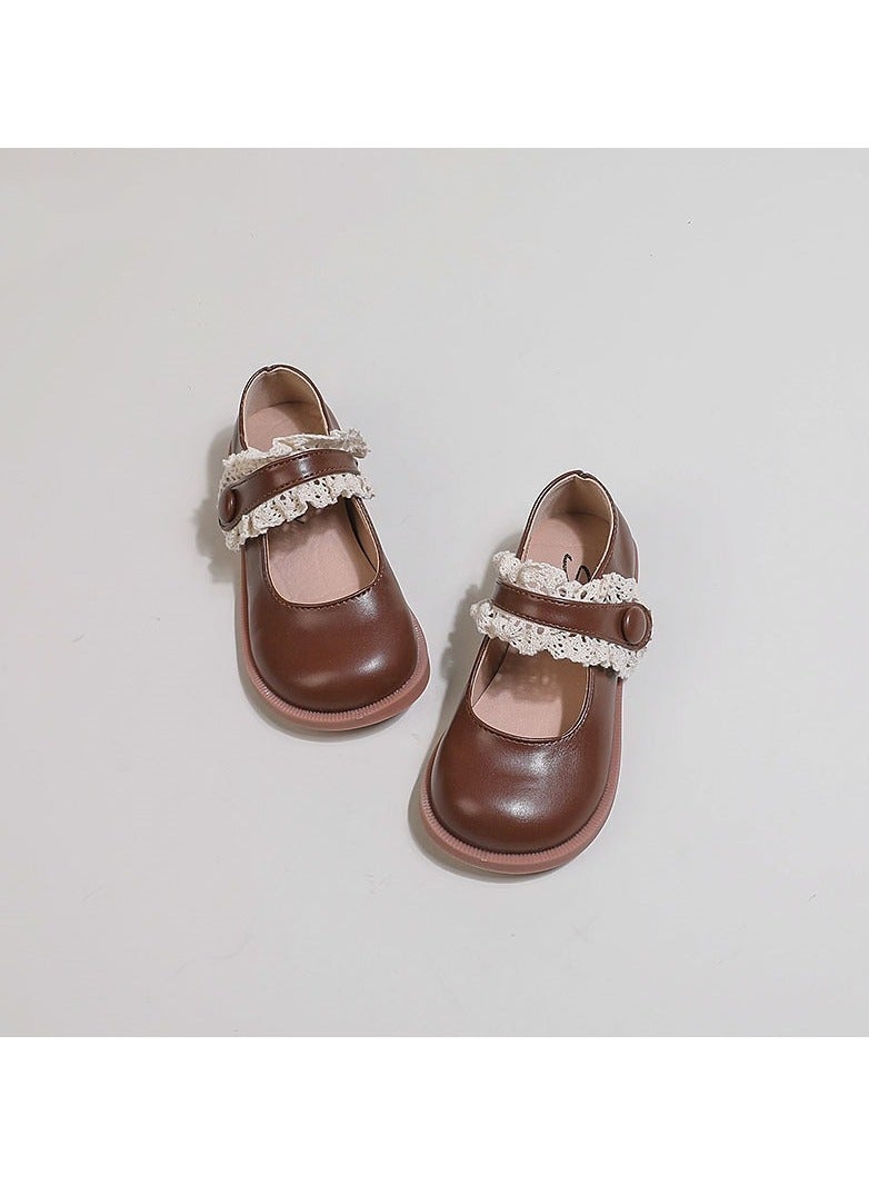 KUYING New Children's Casual Leather Shoes  - Image 2