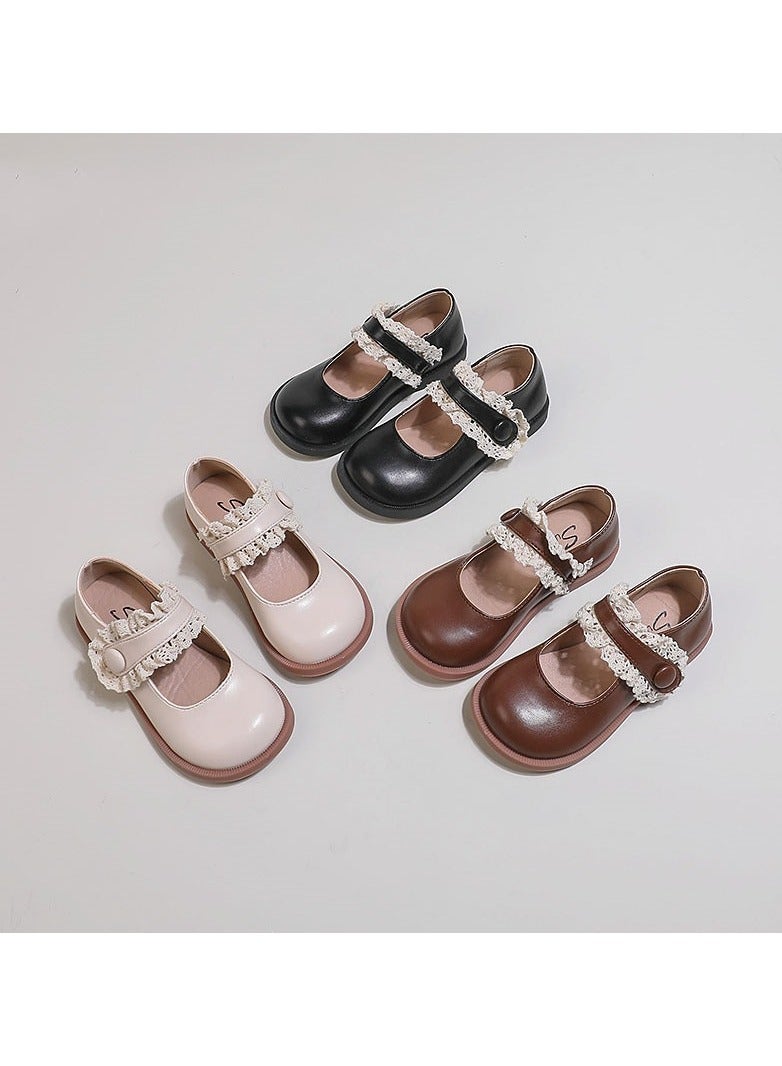 KUYING New Children's Casual Leather Shoes  - Image 3