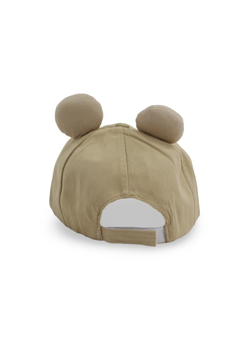 Fancy Unisex Cotton Cap – Bear Design - Image 2