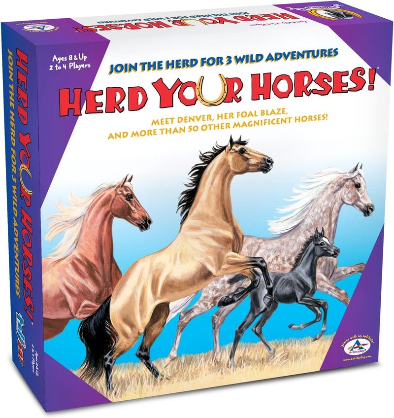 TaliCor Herd Your Horses Game  Experience the Thrill of a Wild Horse RoundUp for 24 Players Ages 8 - Image 2