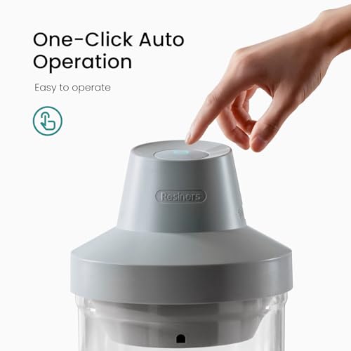 Resiners Resin Bubble Remover, 10 Min Remove Bubbles, 95kPa Vacuum Degassing Chamber, Compact Airless Lite Machine for Epoxy Molds Casting,UV Resin,Silicone,Jewelry Making (Patented) - Image 4