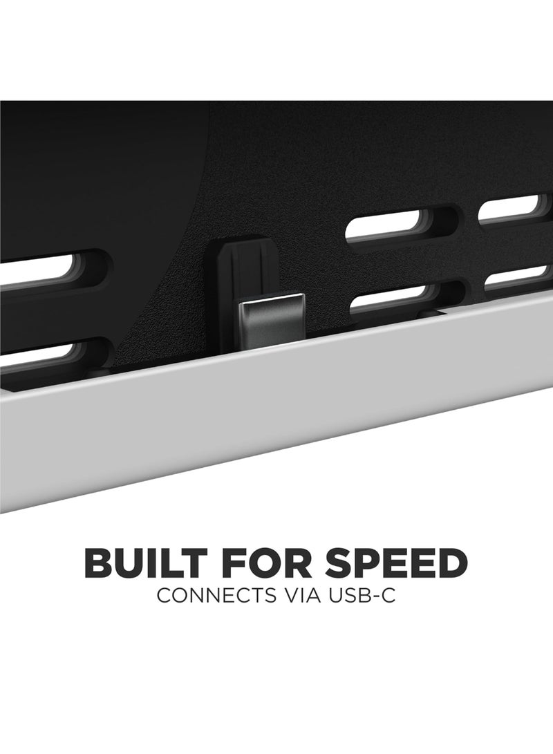 CRKD Nitro Deck - Professional Handheld Controller Deck with Zero Stick Drift for Nintendo Switch and Switch OLED (White) - Image 3