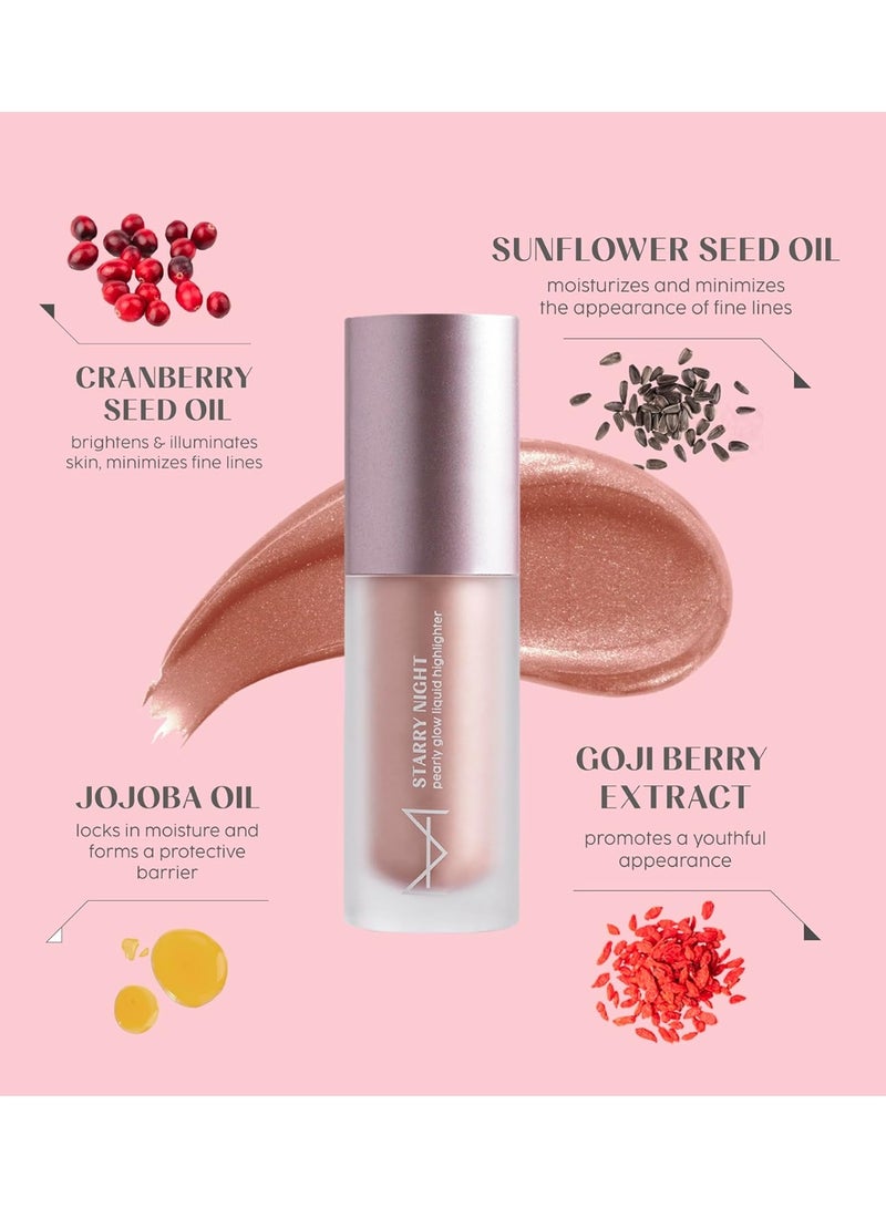 House Of Makeup Liquid Highlighter | High-glow, Smudge-proof Highlighter Makeup For All Skin Tones | 6 ml (Starburst, 6 ml) - Image 3