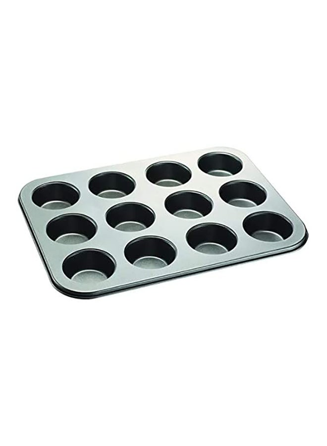 BLACKSTONE Nonstick Bakeware Set 6 Piece Carbon Steel Baking Tray Set with Loaf Pan Muffin Tray Cake Pans Roast Pan Cookie Sheet - Image 5