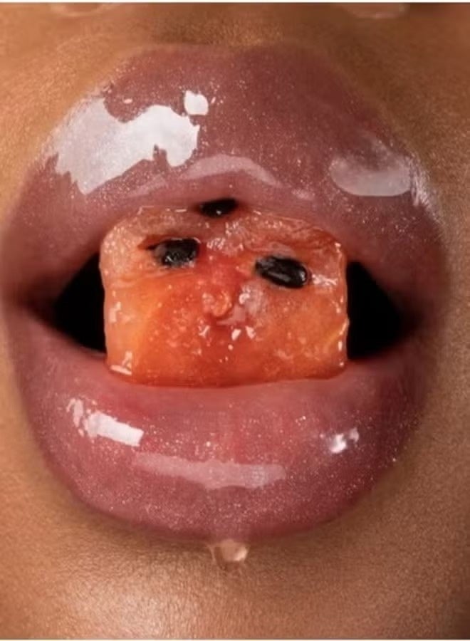 GISOU Honey Infused Lip Oil, Watermelon Sugar 8ml - Nourishing & Hydrating Lip Care - Image 3