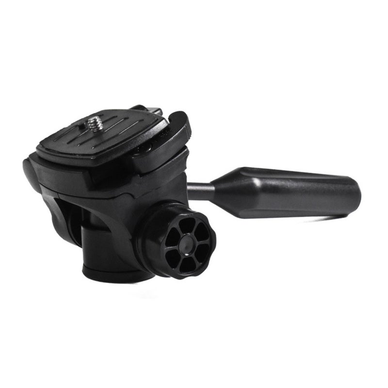 Tripod Head 360 Degrees Swivel 90 Degrees Tilt Tripod Head Mount with 3/8 Inch Thread 1/4 Inch Screw for Camera Tripod Monopod(5kg Max Load) - Image 1