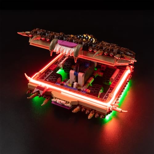 Nitemode LED Light Kit Compatible with Lego 76449 Upgraded Harry Potter Chomping Monster Book Models Set Lighting Accessories No Model - Image 1