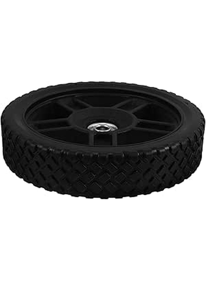 8 Inch Universal Lawn Mower Auxiliary Wheels Replacement Rubber Plastic Support Wheels - Image 1
