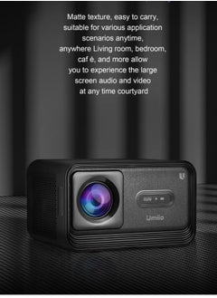 Umiio Umiio 4K Home Theater Projector Epic 300” Display with 5G WiFi & 1200 ANSI Brightness Big Picture Big Sound Big Fun  - Image 1