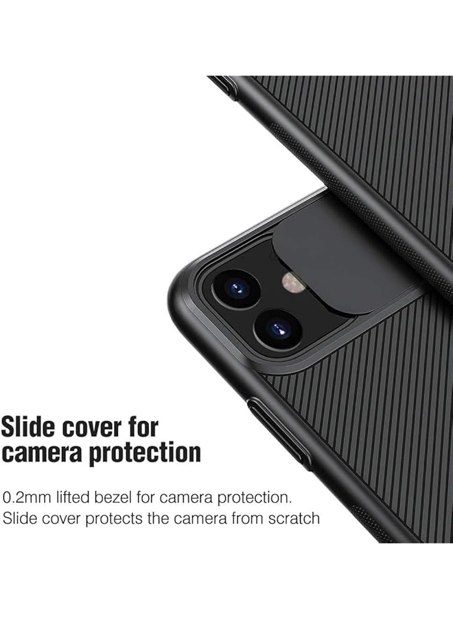 Nillkin Iphone 11 Case Cam Shield Series With Camera Slide Cover Mobile Phone Case Black - Image 4