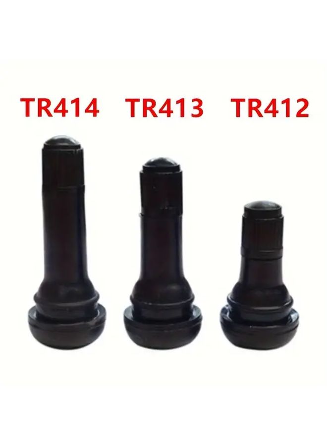 10pcs TR412 Rubber And Copper Tire Valve Stems For Car Motorcycle Wheel Accessories - Image 3