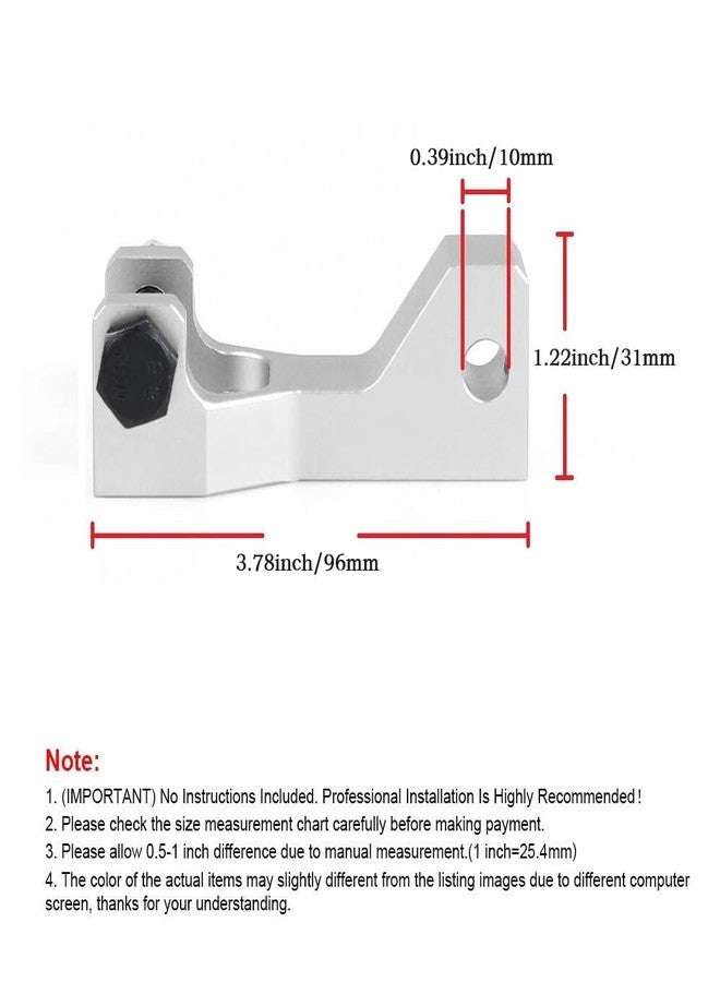 RYTIME Front & Rear Billet Lowering Kit Compatible with Yamaha ATV Raptor 660 660R YFM660R 2001-2005 Raptor 700 700R YFM700 2006-2017 Raptor350 2004-2013 - Image 4