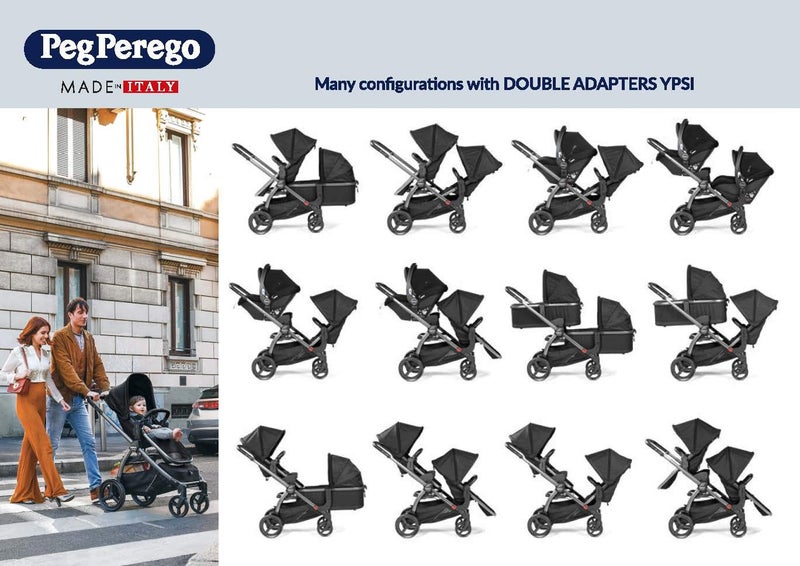 Peg Perego Ypsi Double Adapter - Accessory - Image 3