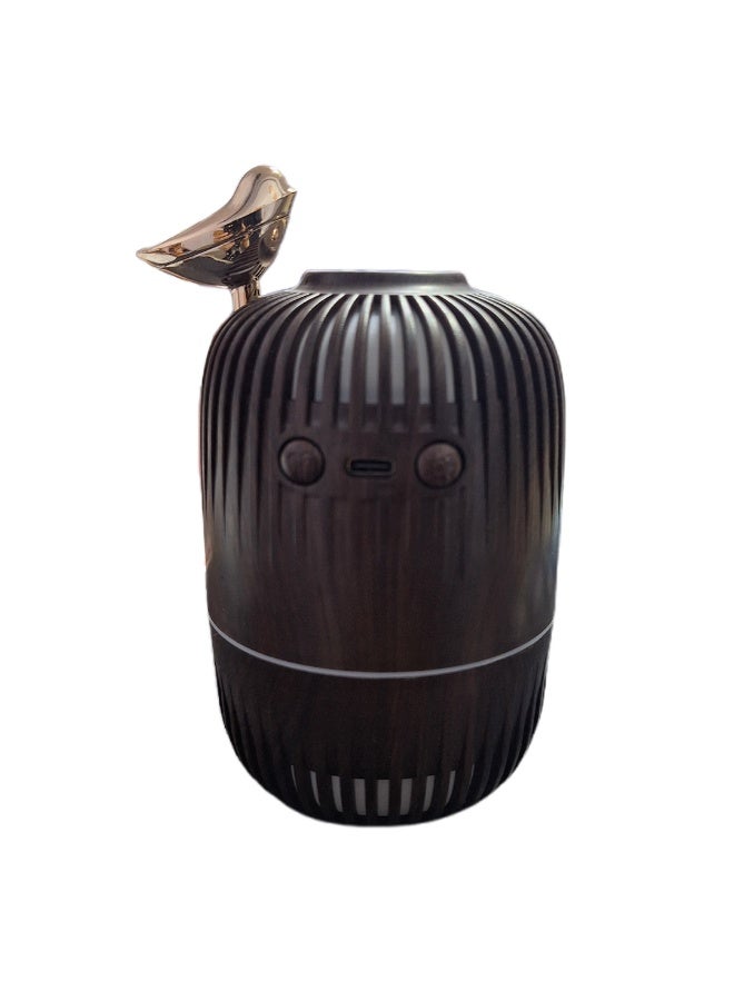 280ML Essential Oil Diffuser, Cool Mist Dispenser and Humidifier, Ultra Quiet, Colored Light LED , Automatic Shut Off, Long Lasting , Stylish Wooden Design for Home and Office - Image 3