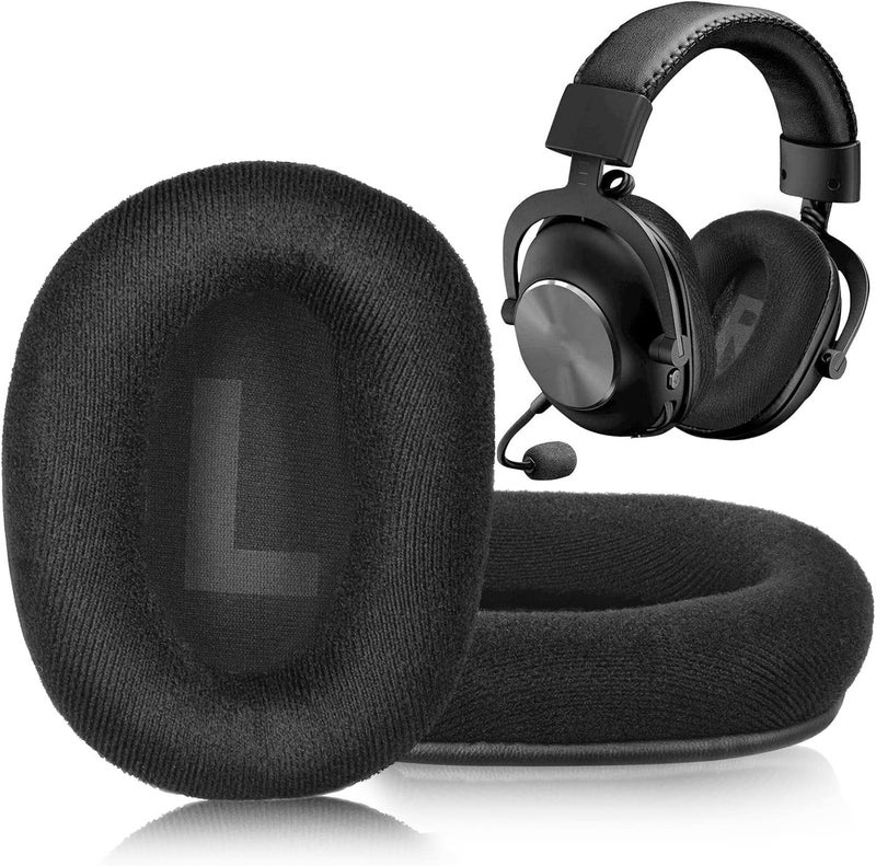 إكس بيرستار وسادات أذن بديلة لسماعة الرأس Logitech G Pro/G Pro X للألعاب - وسادات أذن لسماعة الرأس Logitech G Pro/G Pro X (صوف) - Image 1