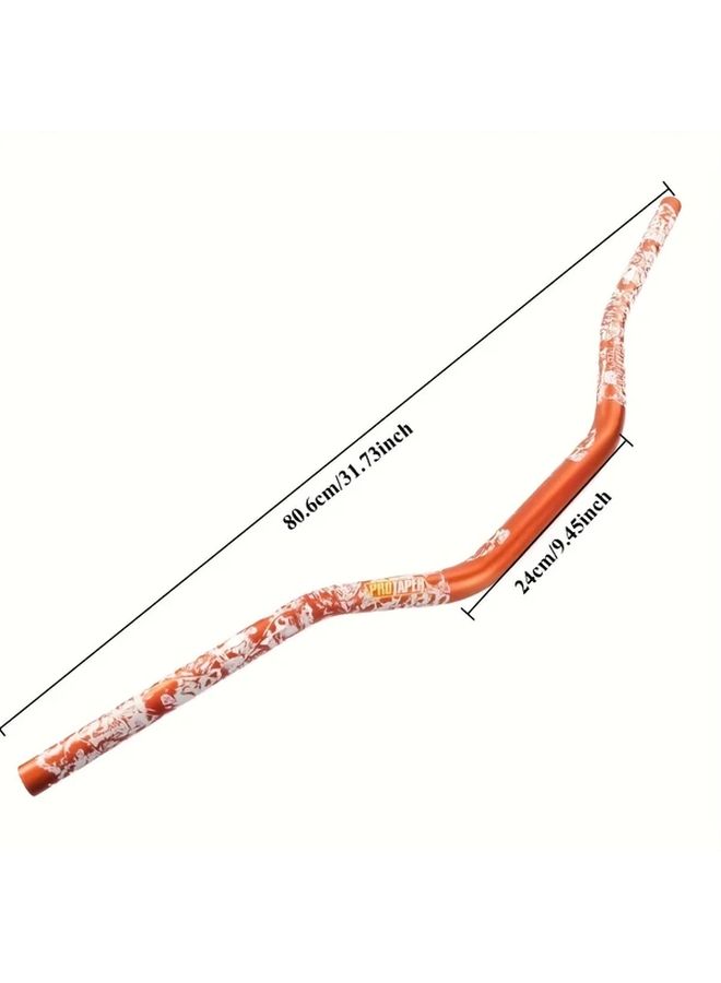 Universal 1 1 8 28mm Handlebar Set Red for Motorcycles Compatible with YZ YZF 80 85 125 250 400 426 TTR110 and TTR250 Dirt Bikes and ATVs Motocross - Image 2