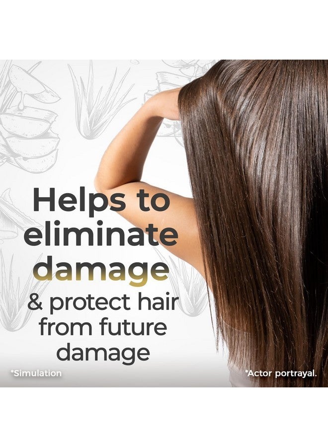 Tio Nacho Anti Damage Royal Jelly & Aloe Vera Deep Repair Shampoo + Conditioner Set - Damaged Hair Repair, Anti Hair Loss - 14 fl oz Each - Image 4