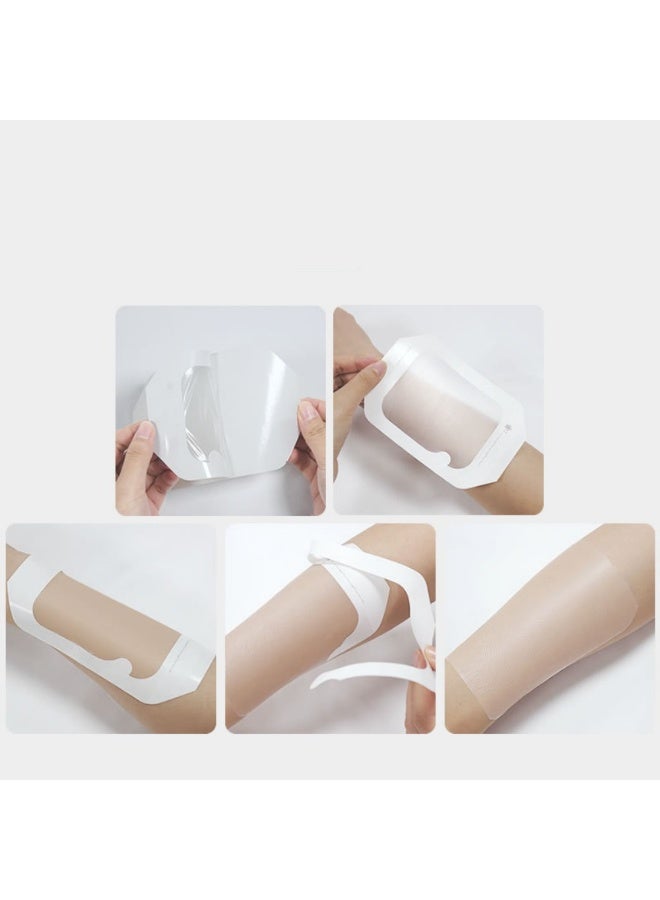 100PCS Disposable IV PU Film Dressing – 6×7cm Sterile Transparent Catheter Securement Patch - Image 2