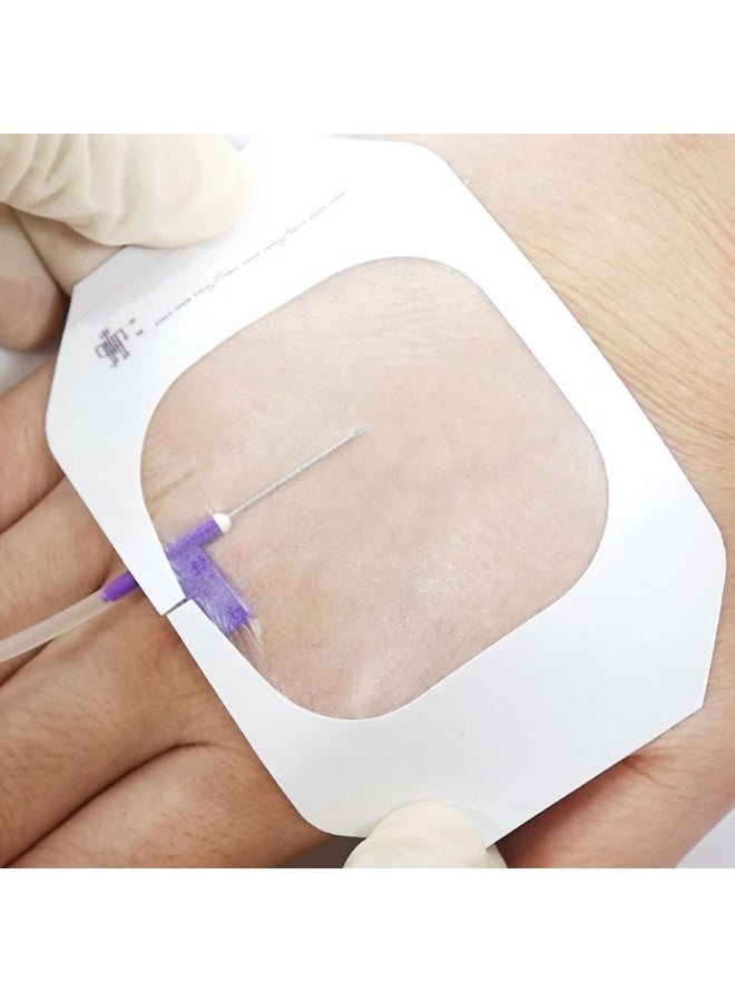 100PCS Disposable IV PU Film Dressing – 6×7cm Sterile Transparent Catheter Securement Patch - Image 3