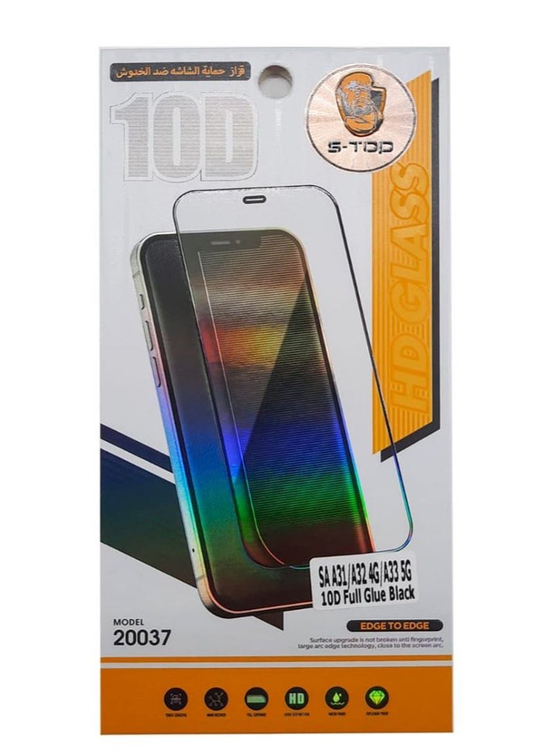 اس-توب لاصقة حماية للشاشة 5D سامسونق A31\A32 4G\A33 5G - Image 1