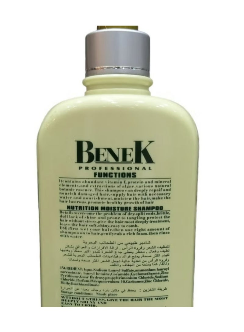BENEK Natural Seaweed Shampoo 600ml - Image 2