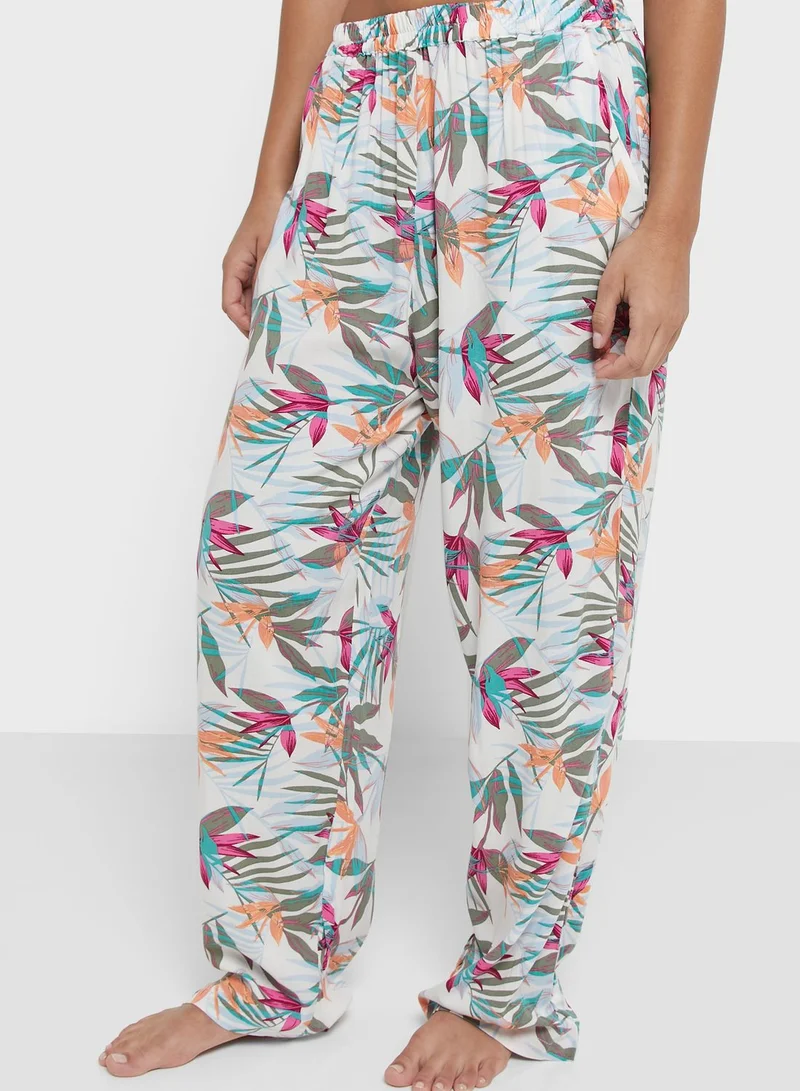 Ginger Printed Buttoned Down Pyjama Set