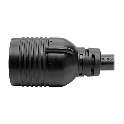 Tripp Lite Heavy-Duty Power Extension Cord Cable 30A 10 AWG L6-30P to L6-30R w/ Locking Connectors 14ft 14' (P041-014) black - Image 5