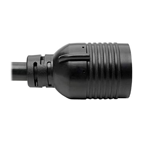 Tripp Lite Heavy-Duty Power Extension Cord Cable 30A 10 AWG L6-30P to L6-30R w/ Locking Connectors 14ft 14' (P041-014) black - Image 4
