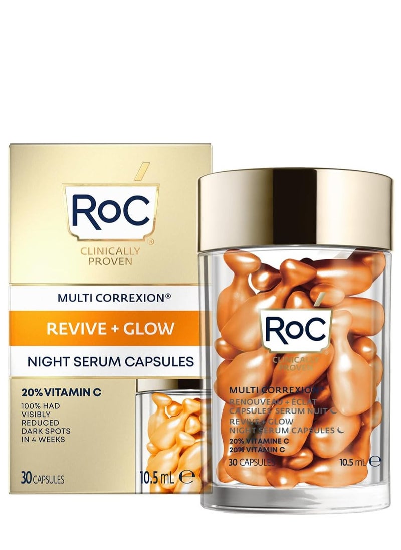 RoC - MULTI CORREXION REVIVE + GLOW CAPSULES 30CT EU - Image 1