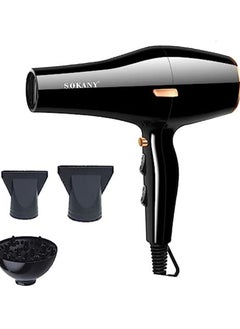 SK-2225 Professional hair dryer with 3 extras - 3000 W - Black - pzsku/ZD08EFFFCBD0BB68E7B3CZ/45/_/1693650765/393653a0-5101-4bd0-bbd1-87e1881cb1ca