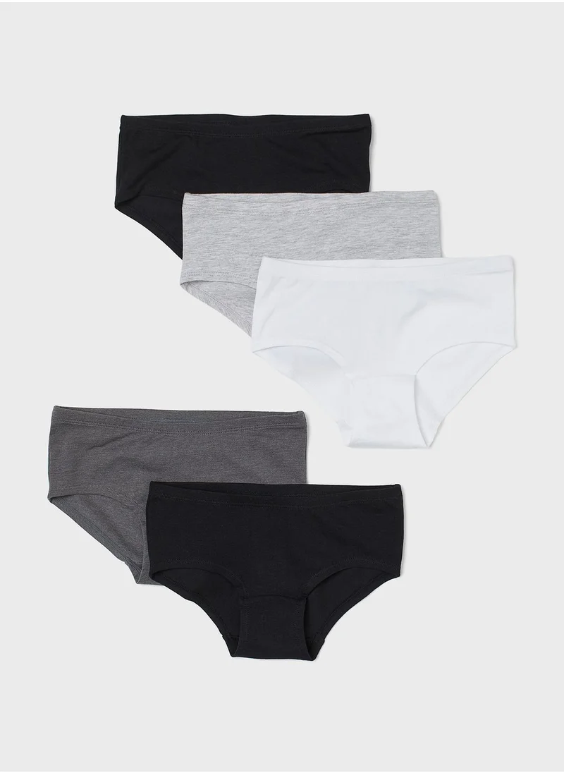 اتش اند ام Kids 5-Pack Cotton Briefs