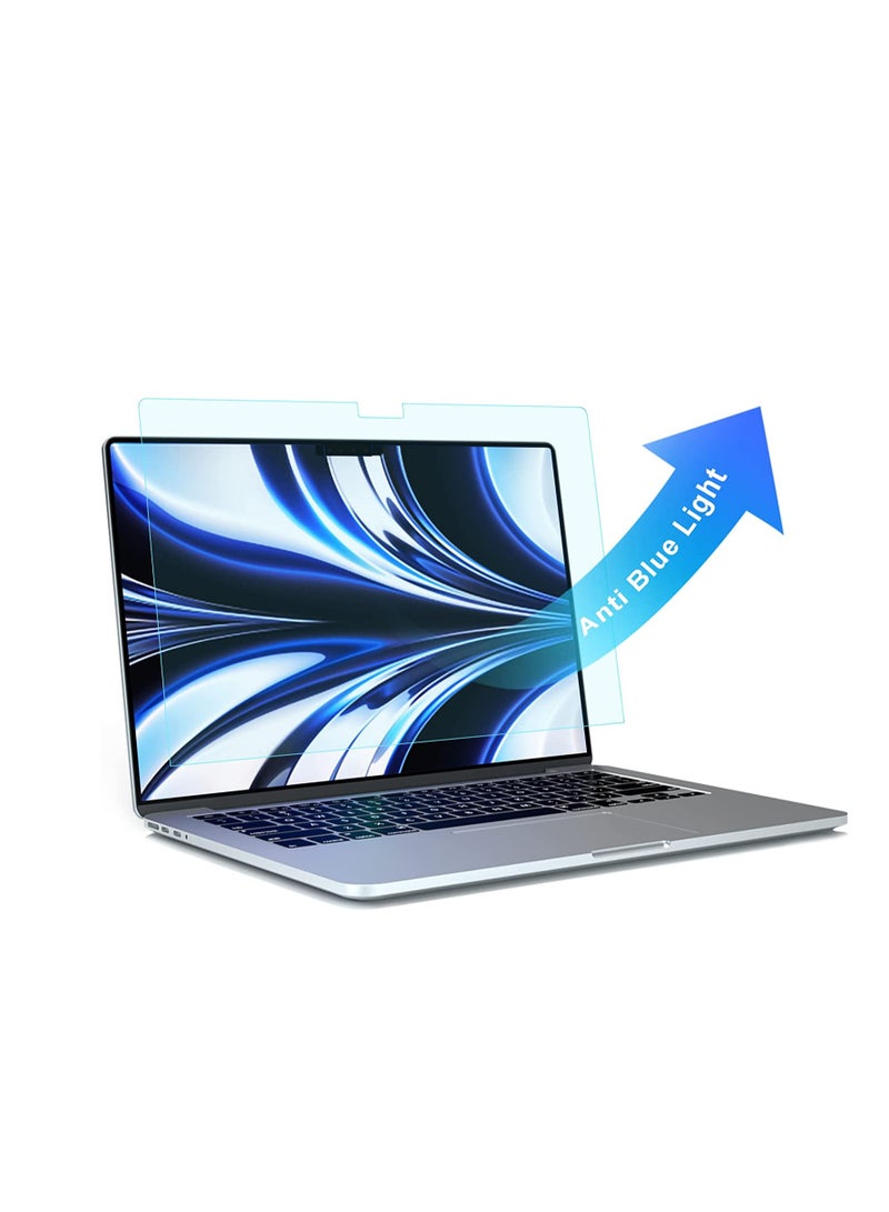 1Pack Compatible with MacBook Air 13.6'' M4 Chip A3240/M3 Chip A3113/ M2 Chip A2681 Blue Light Screen Protector, Anti Glare Film/Anti Scratch Laptop Screen Protector Guard for MacBook Air 13.6 Inch - Image 1