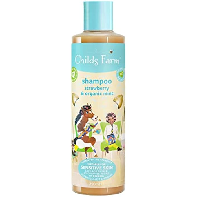 Childs Farm SHAMPOO STRAW & ORG MINT 250 ML, PIECE OF 1 - Image 1
