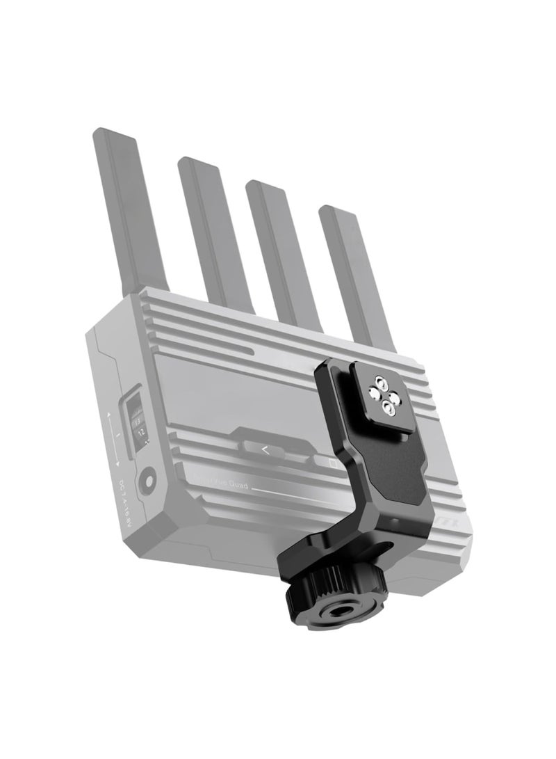 SYOSI L Bracket Vertical Plate, Wireless Video Mounting Bracket, Vertical Horizontal Switching Quick Release Plate Holder, Compatible with CineView HE/SE/Quad, DJI RS2, RS3 Pro Gimbal, Camera Cold Shoes  - Image 1