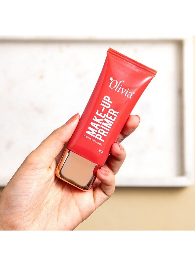 Olivia Matte Face Primer, Makeup Primer For Poreless Smooth Long Lasting Makeup - Waterproof Brightening Makeup Base| Blurs Fine Lines, Wrinkles & Pores | Hydrating, Lightweight & Non-Sticky - 30Gm - Image 5