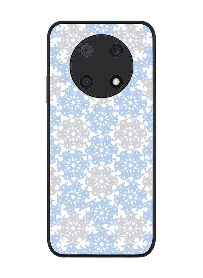 Stylizedd - Rugged Black edge case for Huawei nova Y90 Slim fit Soft Case Flexible Rubber Edges Anti Drop TPU Gel Thin Cover - Frozen Snowflakes - Image 1