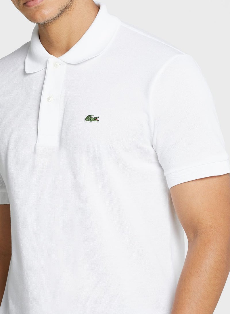 LACOSTE Classic Fit Original Piqué Polo Shirt - Image 3