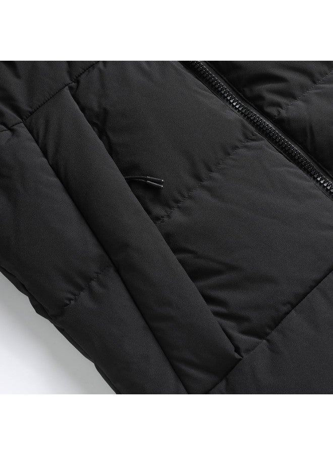 YaYa Winter Fashion Print Couple's Down Vest Unisex Warm Cold-resistant Hooded Vest - Image 5