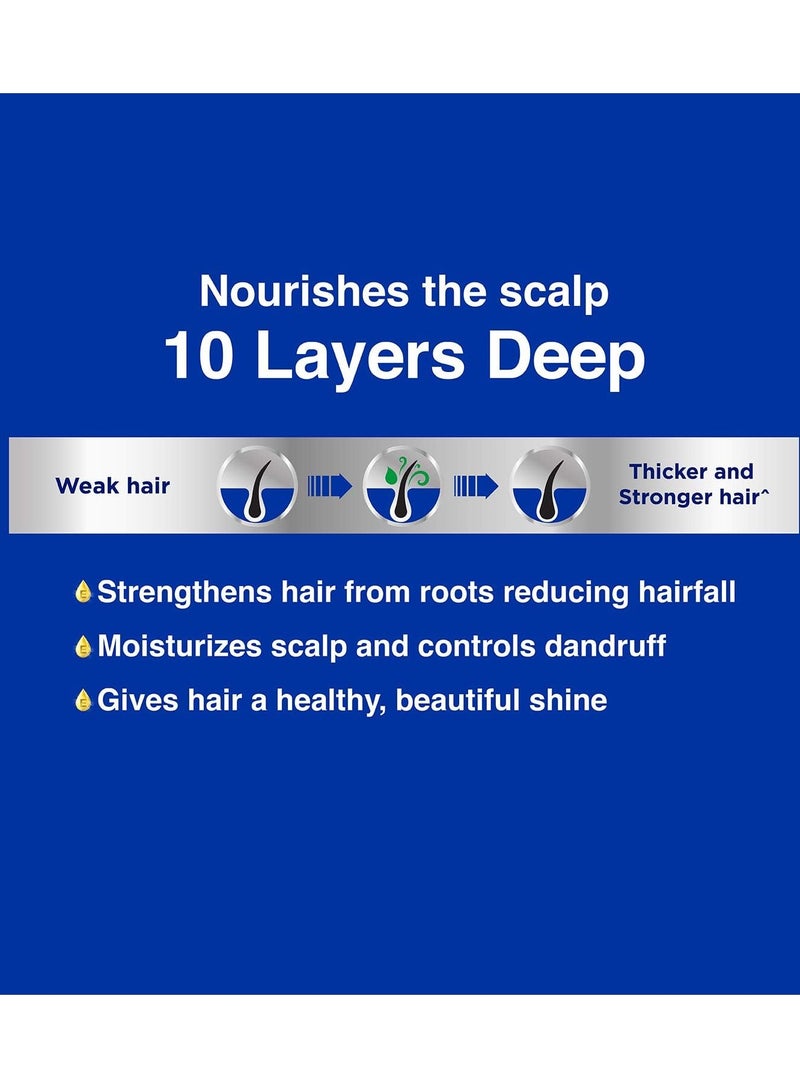 باراشوت زيت الشعر المتطور الخروع وجوز الهند الغني بالشيا 300 مل - Image 4