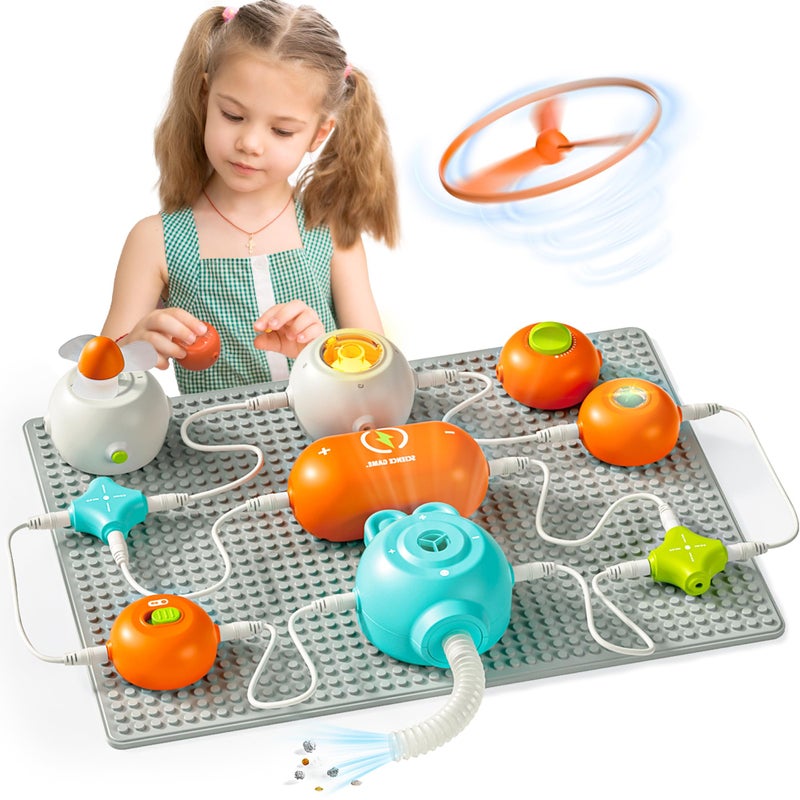 SMILESSKIDDO Science Kits for Kids STEM Kits for Kids Electronics Exploration Kit 140 Projects 10 Circuit Parts STEM Educational Toy Gifts for Kid Boys Girls Ages 3 4 5 6 7 8 9 10 11 12 - Image 2
