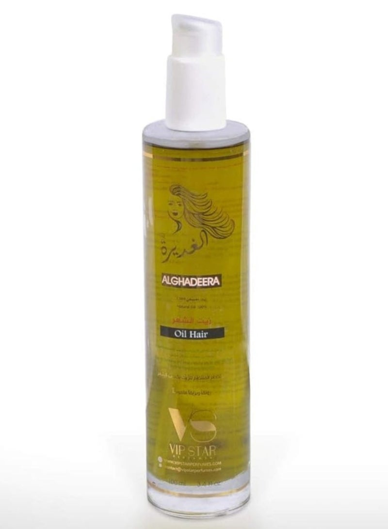 Generic Al Ghadeera Natural Hair Oil, Treatment for Hair Problems, 100 ml  - Image 5