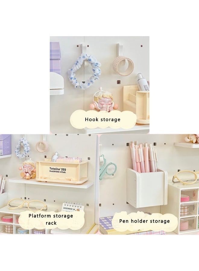 كيدل لوازم تخزين المكتب ومنظمات المكتب والملحقات، منظم ملفات مساحة عمل سطح المكتب للوازم المكتبية وملحقات المكتب - Image 2