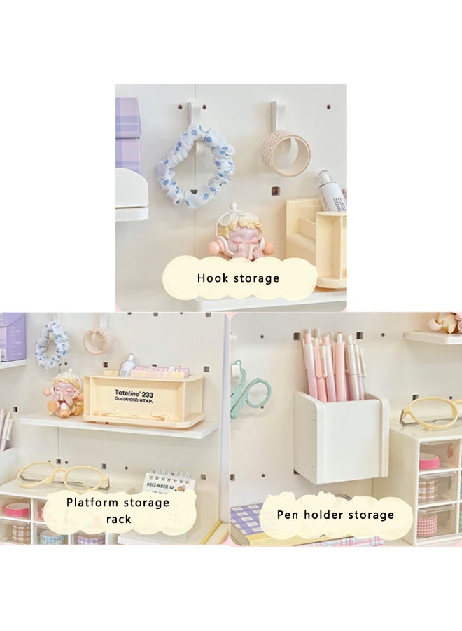 كيدل لوازم تخزين المكتب ومنظمات المكتب والملحقات، منظم ملفات مساحة عمل سطح المكتب للوازم المكتبية وملحقات المكتب - Image 4