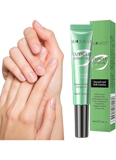 AuQuest Cuticle Care Oil - Deep Acting Cuticle Oil - Nail Hardener - Nourishes Moisturizes Dry And Cracked Nails - Nourishes And Softens Cuticles  - Image 1