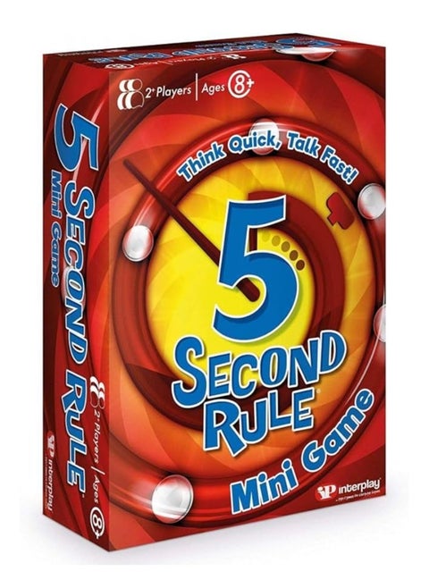 🇬🇧 5 Second Rule – Mini Game | Think Fast, Talk Faster! | Fun Party Game for 2+ Players, Ages 8 and Up