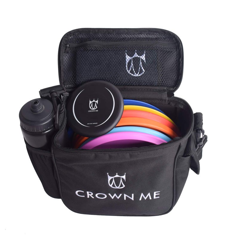 CROWN ME Disc Golf Starter Set,Disc Golf Set with 6 Discs, 1 Marker,1 Towel and Starter Disc Golf Bag Fairway Driver - Image 4