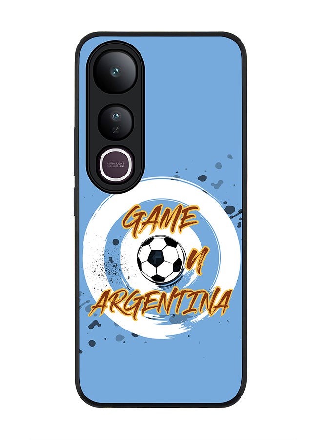 Stylizedd For vivo V50 Lite Case,Slim fit Camera Protection, Shockproof Thin Phone cover  - Game on Argentina