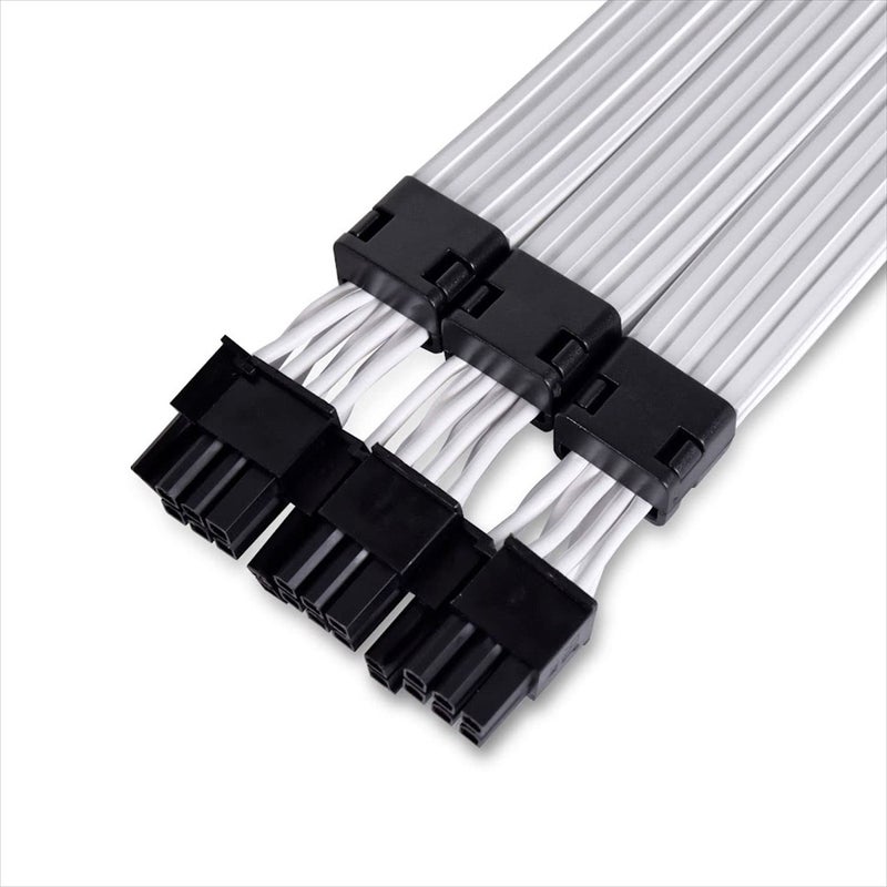 LIAN LI Strimer Plus 3X8 V2 163 Extension Cable for 3X8 Vga Pin - G89.Pw12-Pv2.in - White - Image 4